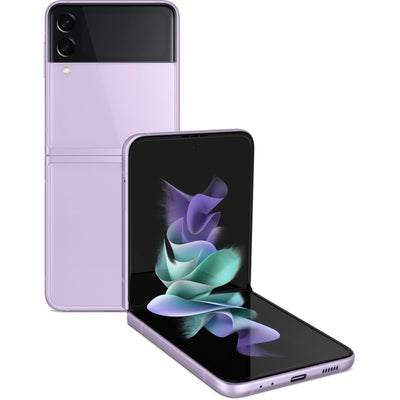 Samsung - Galaxy Z Flip3 5G 128GB - Lavender (Verizon Unlocked)