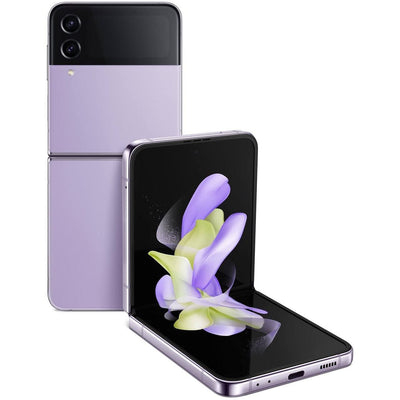 Samsung Galaxy Z Flip4 5G Unlocked (128GB) SmartCell-Phone - Bora Pur