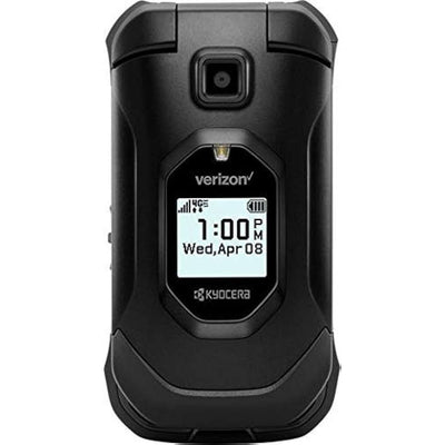 Kyocera DuraXV Extreme E4810 With Battery and Charger Rugged 4G LTE Flip Basic Cell Phone Verizon Black