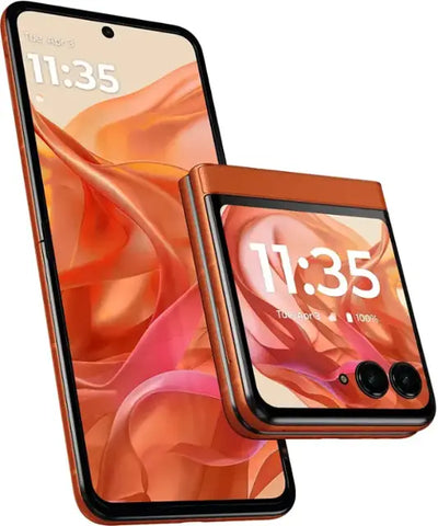 Motorola - razr 2024 256GB (Unlocked) - Spritz Orange