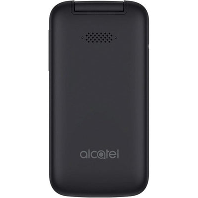 Alcatel Go Flip 3 Black 4GB 4052w (GSM Unlocked) Flip Phone - for Senior Easy Use