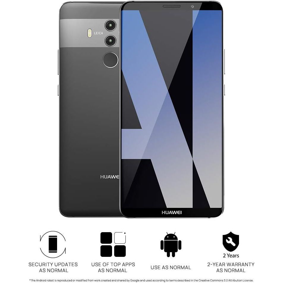 Huawei Mate 10 Pro - 128 GB - Titanium Gray - Unlocked - GSM