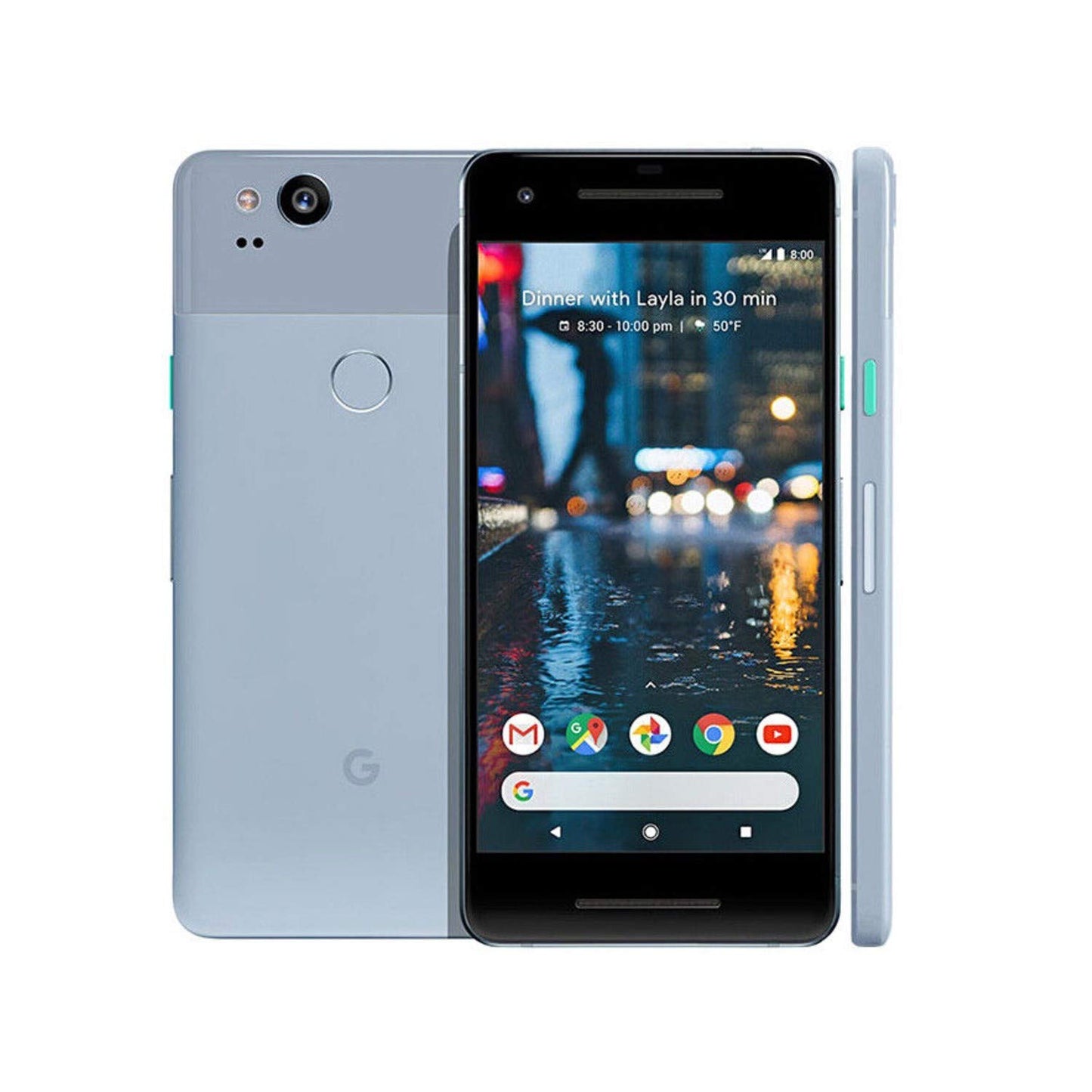 Google Pixel 2 - 64 GB - Kinda Blue - Unlocked - CDMA-GSM