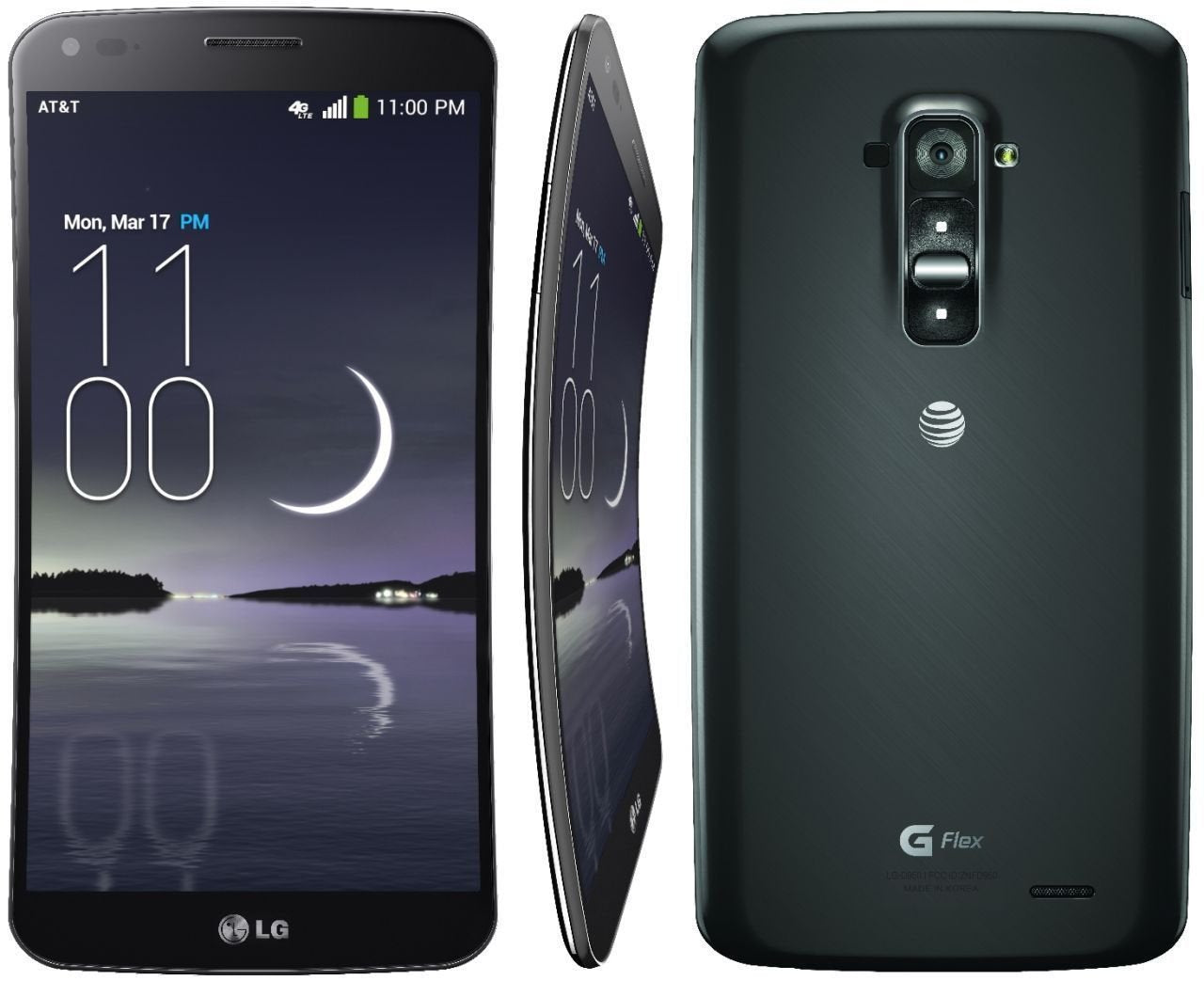 LG G Flex - 32 GB - Titan Silver - AT&T - GSM