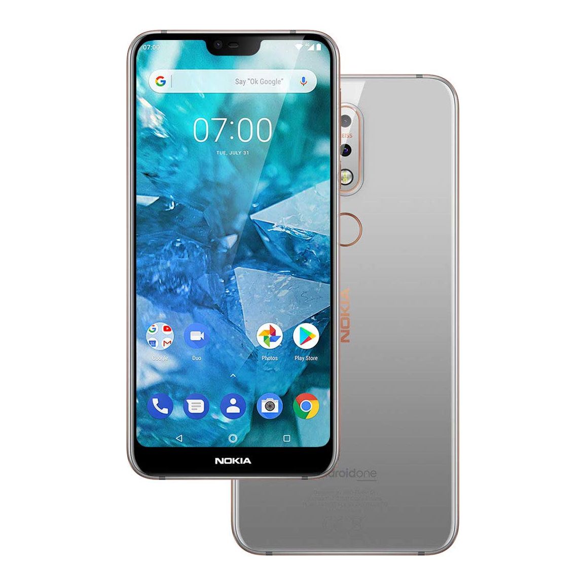 Nokia 7.1 - 64 GB - Steel - Unlocked - GSM