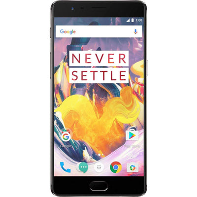 OnePlus 3T - Dual-SIM - 64 GB - Gunmental - Unlocked - GSM