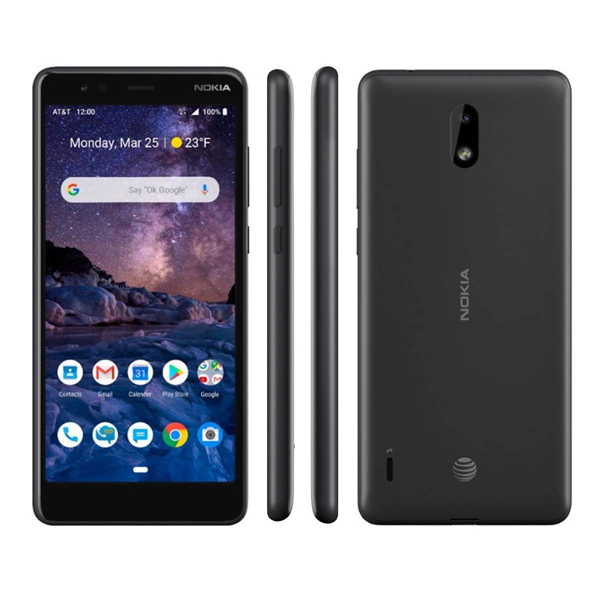 Nokia 3.1 A, Black