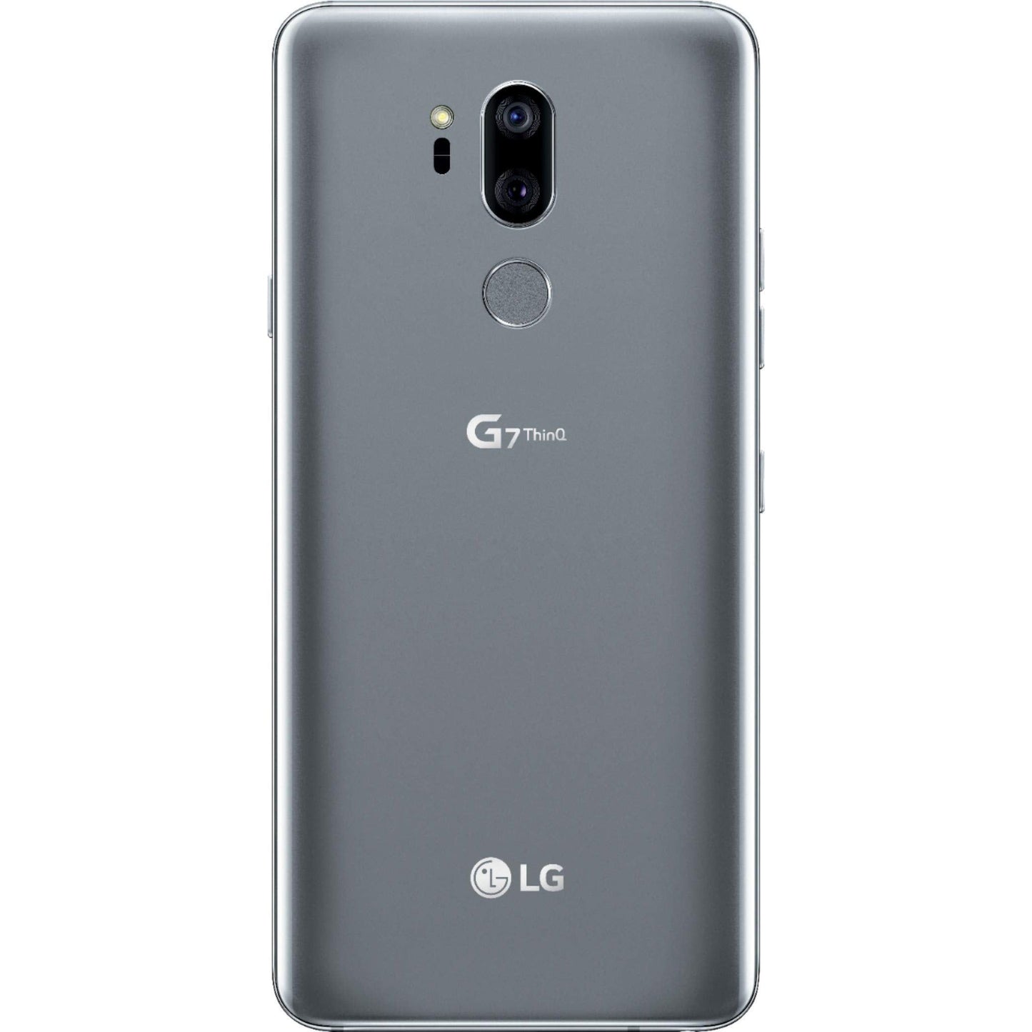 LG - G7 ThinQ with 64GB Memory Mobile Cell-Phone - Platinum Gray