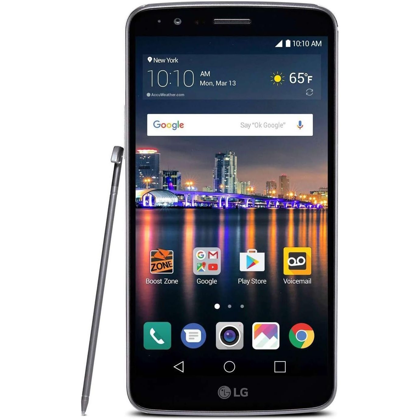 LG Stylo 4G - 16GB - Titan Silver