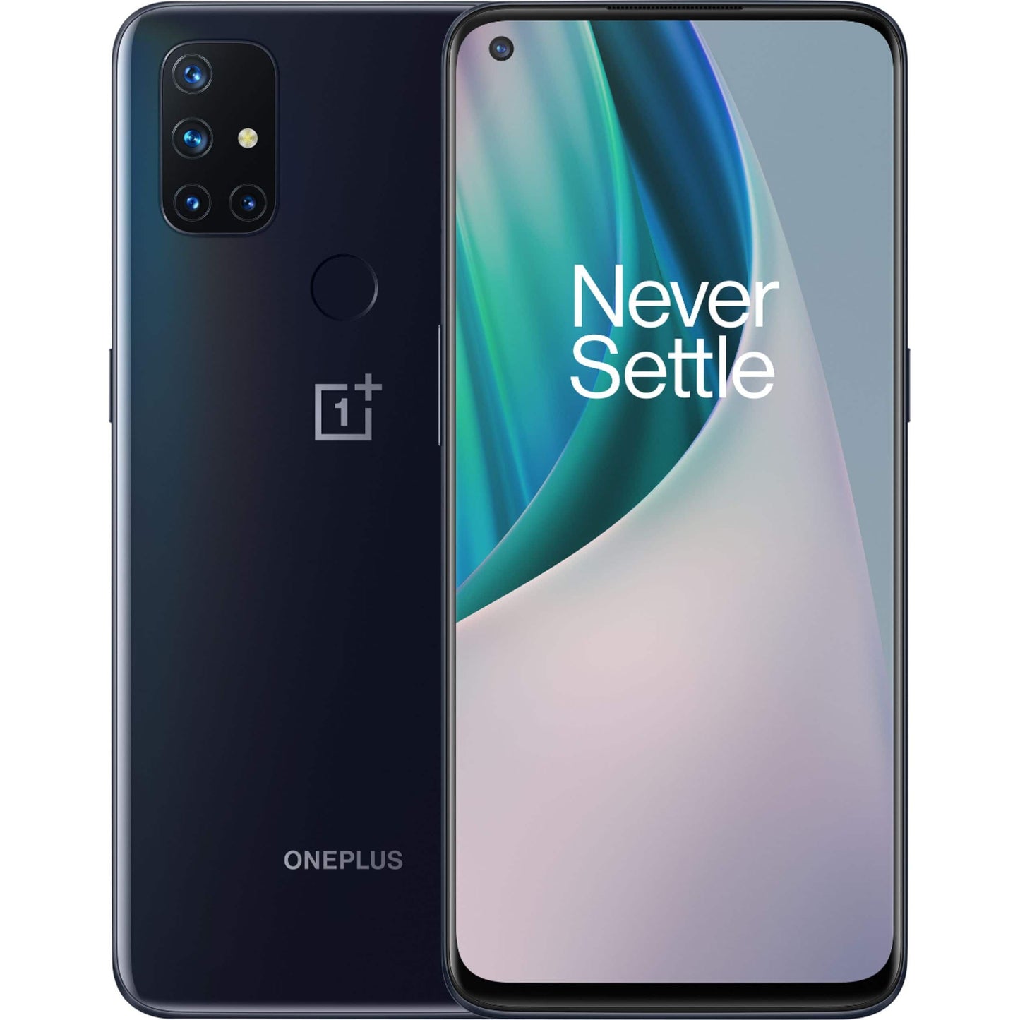 OnePlus - Nord N10 5G 128GB (Unlocked) - Midnight Ice