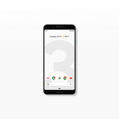 Google Pixel 3 - 128 GB - Clearly White - Unlocked