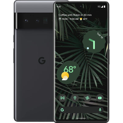 Google Pixel 6 128GB - Stormy Black-Charcoal Unlocked-GSM