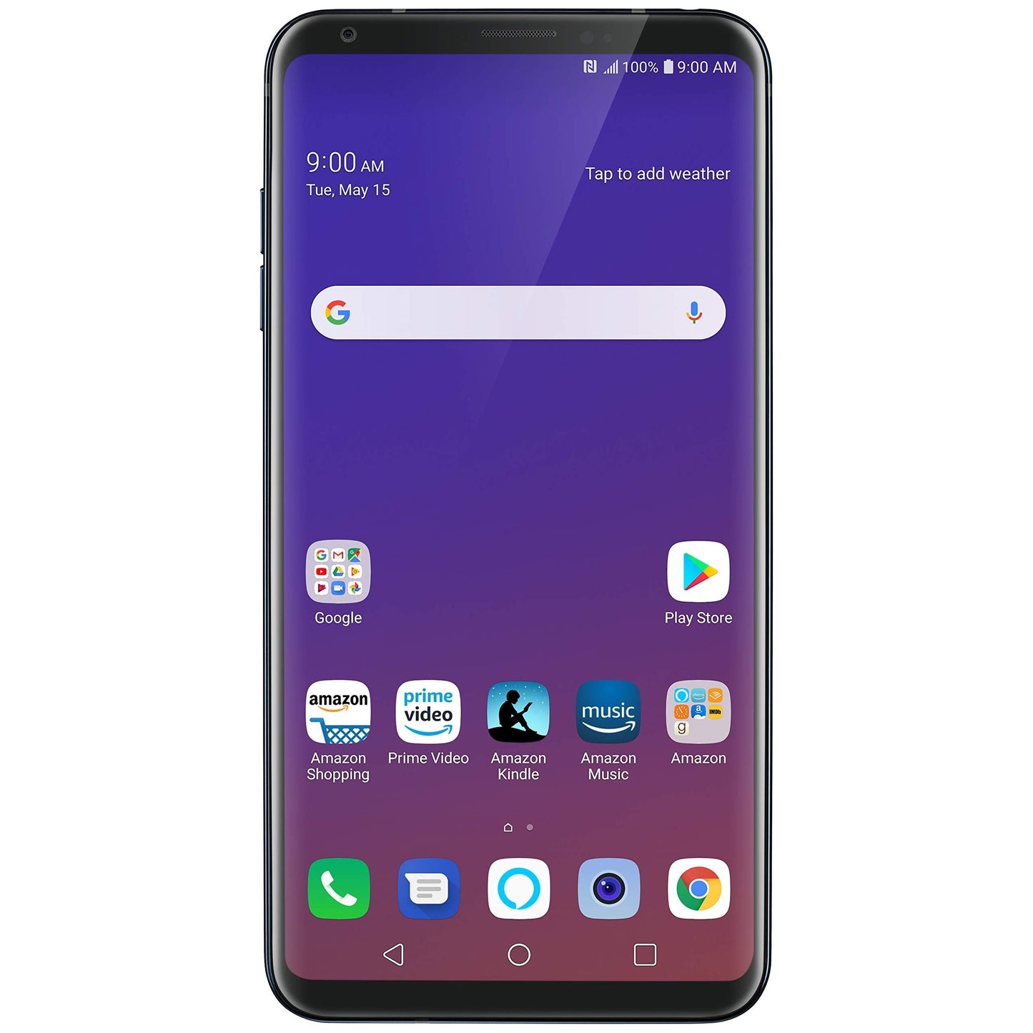 LG V35 ThinQ - 64 GB - Aurora Black - AT&T - GSM