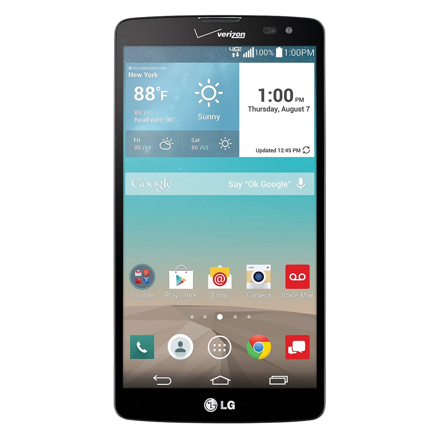 LG G Vista - 8 GB - Black - AT&T - GSM