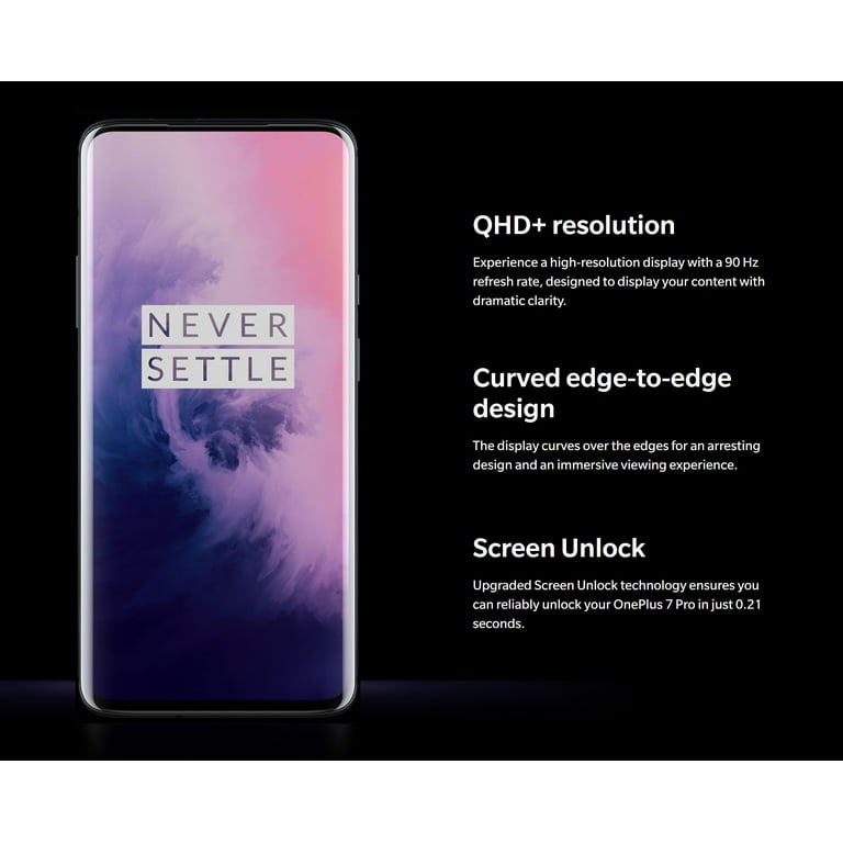 OnePlus 7 Pro US Model GM1917 8GB Ram 256GB ROM Factory Unlocked