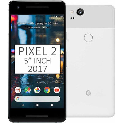 Google Pixel 2 64GB - Clearly White, Google Unlocked Version