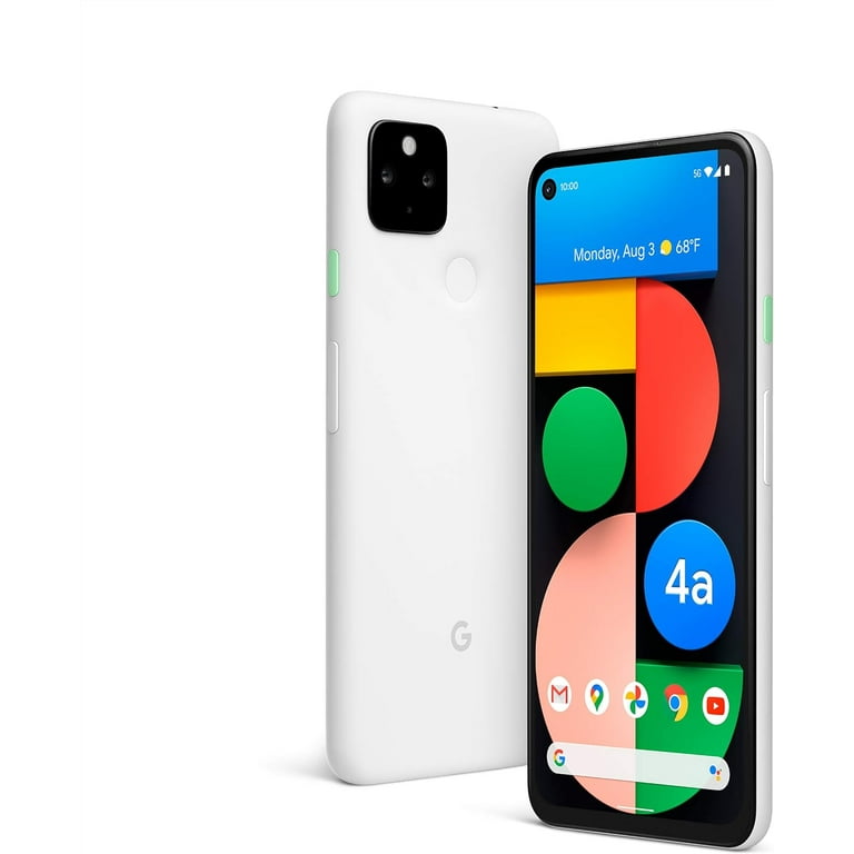 Google Pixel 4A with 5G 128GB Unlocked SmartCell-Phone White