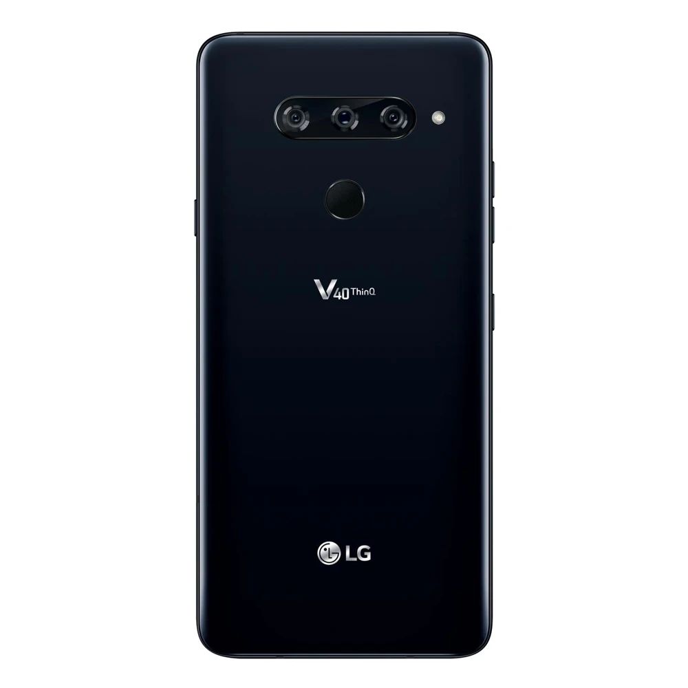 LG V40 ThinQ 64GB SmartCell-Phone (Unlocked, Aurora Black)