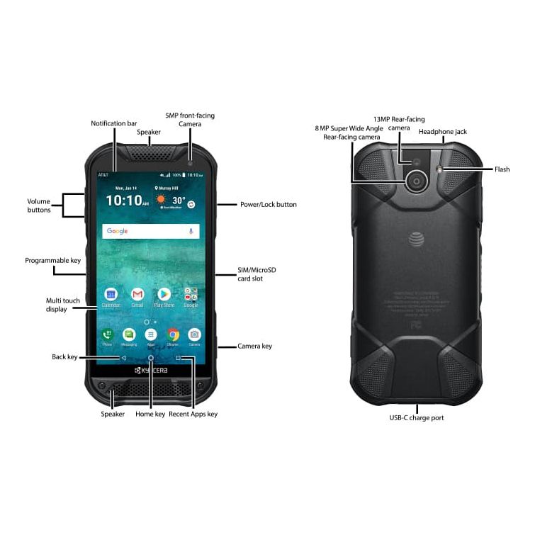 Kyocera DuraForce Pro 2 E6920 At&t unlocked