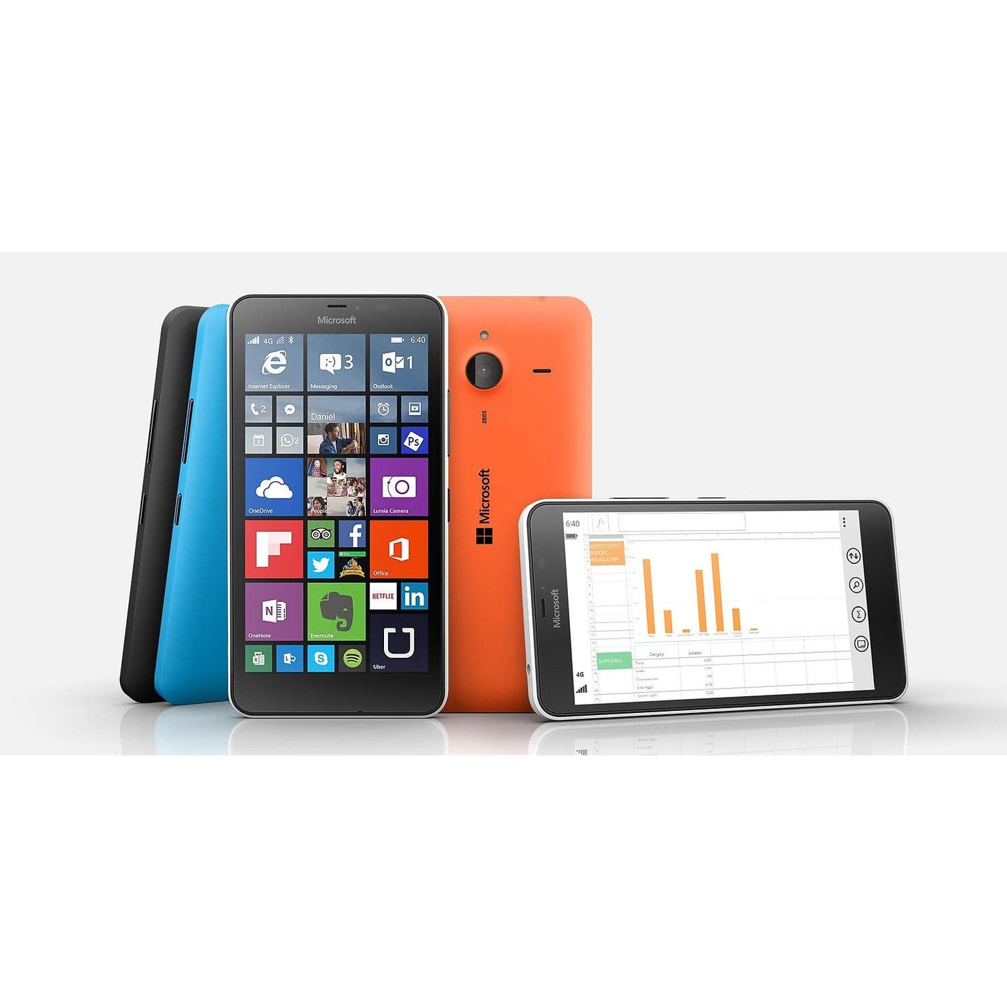 Nokia Lumia 640 XL AT&T Black 8GB SmartCell-Phone