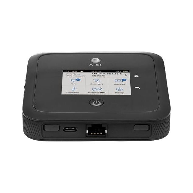 Netgear - Nighthawk 5G Mobile Hotspot - Black (At&T) MR5100