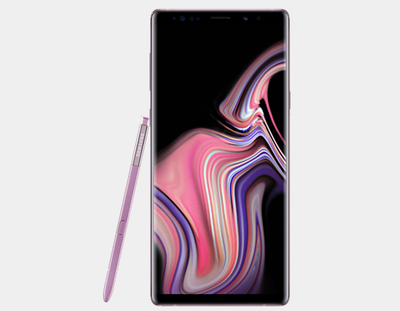 Samsung Note 9 N960F-DS 128-6GB GSM Factory Unlocked - Lavender