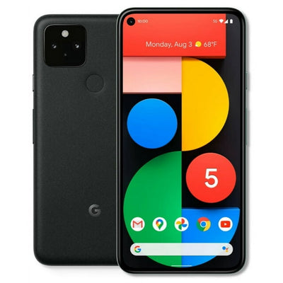 Google Pixel 5, Fully Unlocked | Black, 128 GB, 6.0 in Screen