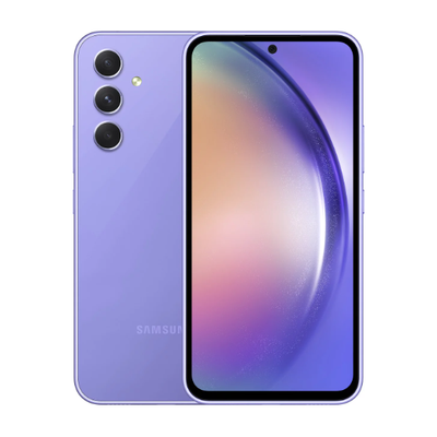 Samsung Galaxy A54 5G A546E 128GB Dual SIM GSM Unlocked Android Smartphone (Latin Variant/US Compatible LTE) - Awesome Violet