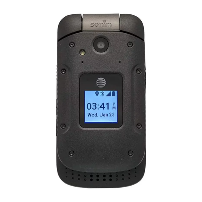 Sonim XP3 XP3800 8GB Verizon 1G RAM 4G LTE Rugged Flip Phone with Camera - Black