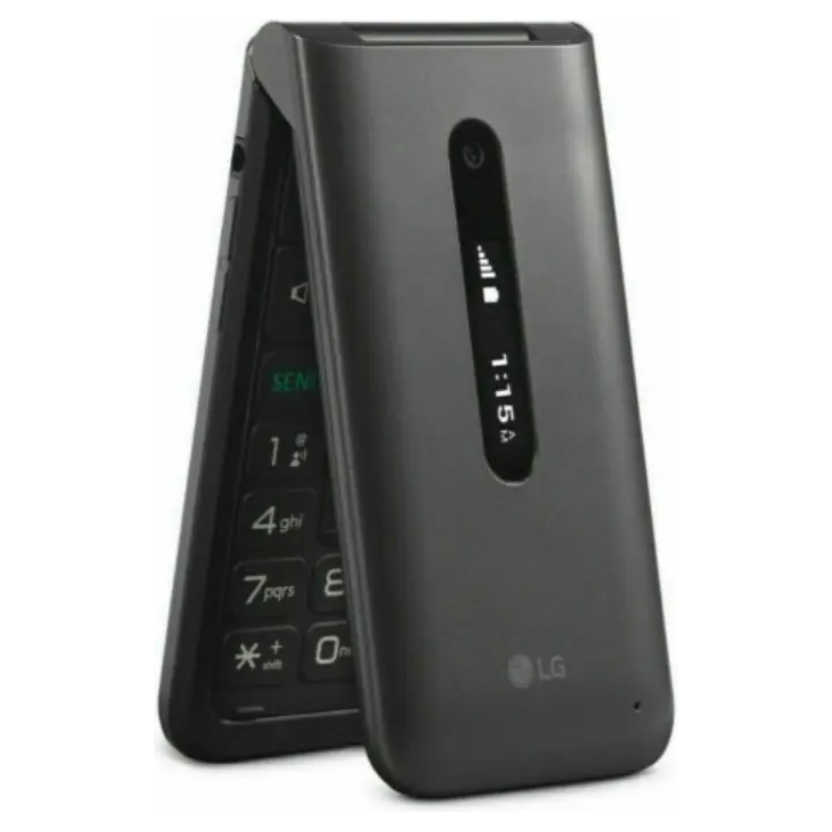 LG Classic Flip Wine 2 8GB UNLOCKED LTE Flip Phone LM-Y1