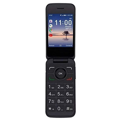 Alcatel - Smart Flip 4052R 4G LTE GSM Flip Cell Phone (AT&T)