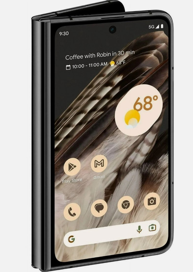 Google Pixel Fold GA04411-US 256GB GSM/CDMA Unlocked Android Smartphone-Obsidian