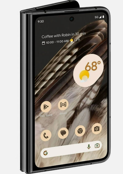 Google Pixel Fold GA04411-US 256GB GSM/CDMA Unlocked Android Smartphone-Obsidian