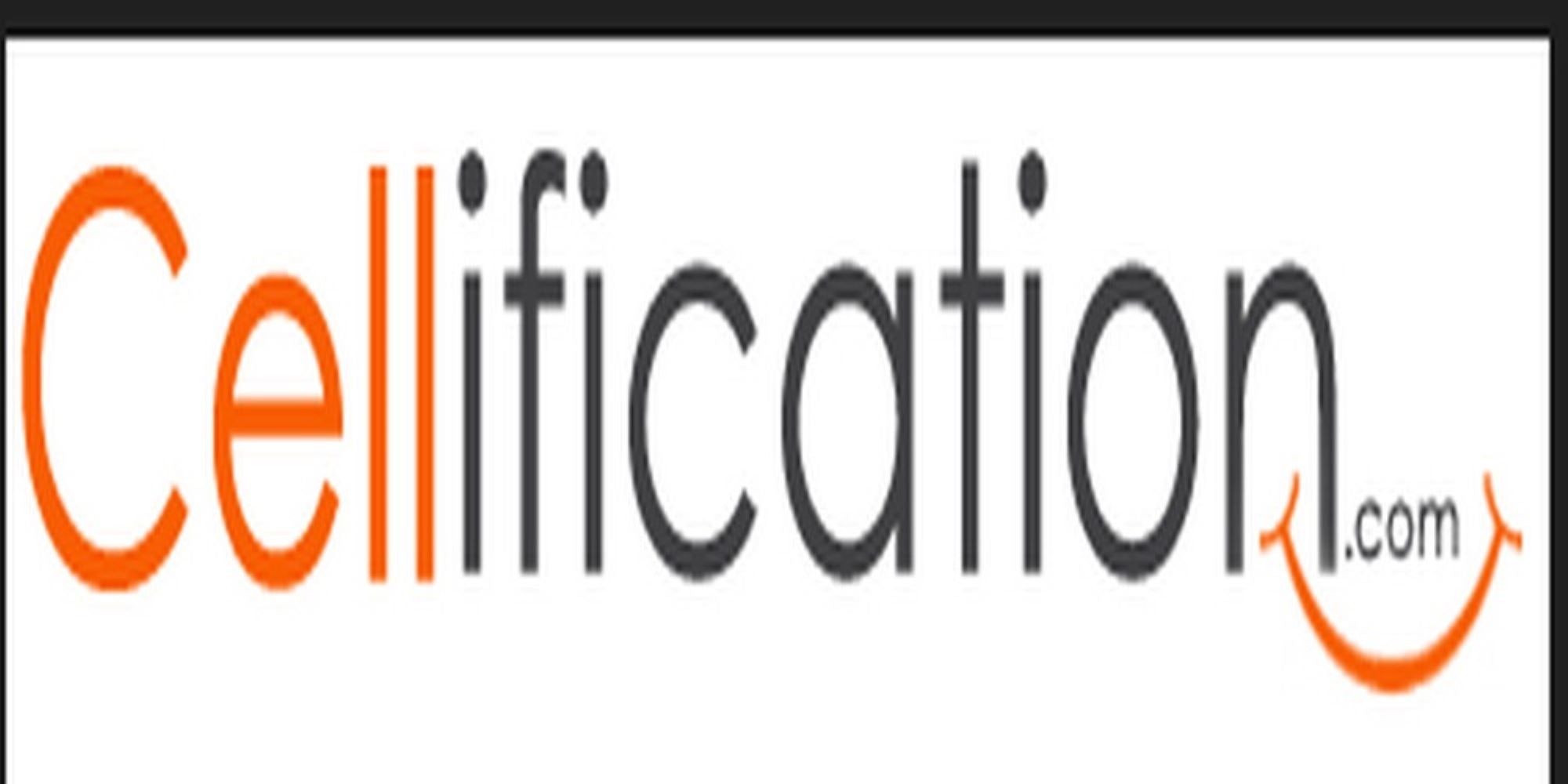The picture cellification.com shows when its homepage is shared