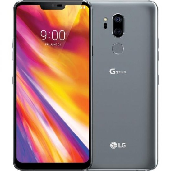 LG G7 ThinQ LMG710ULM - 64 GB - New Aurora Black - Unlocked - CDMA