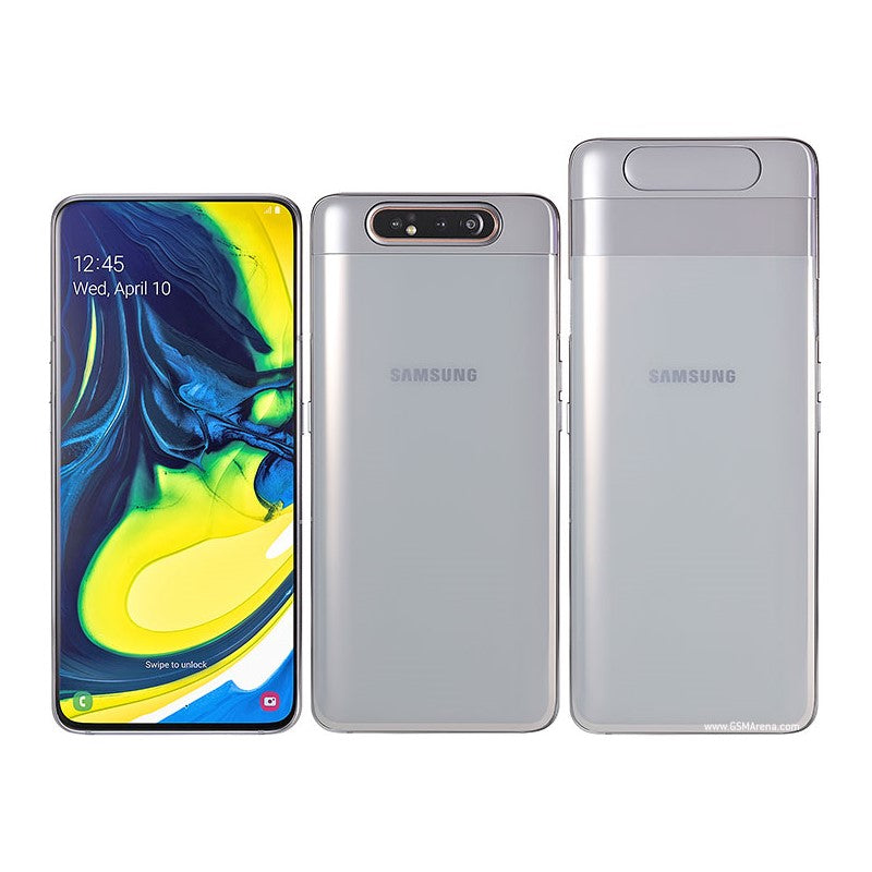 Samsung Galaxy A80 A805FD 8GB-128GB Dual SIM - Ghost White