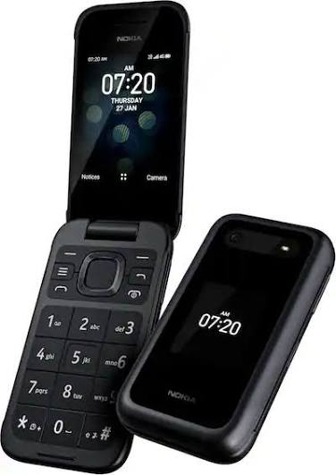 Nokia 2780 Flip Phone - Refurbished, 4G Ready, Easy to Use