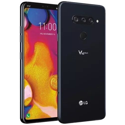 LG V40 ThinQ V405 6.4" T-Mobile 64GB Android SmartCell-Phone - Aurora