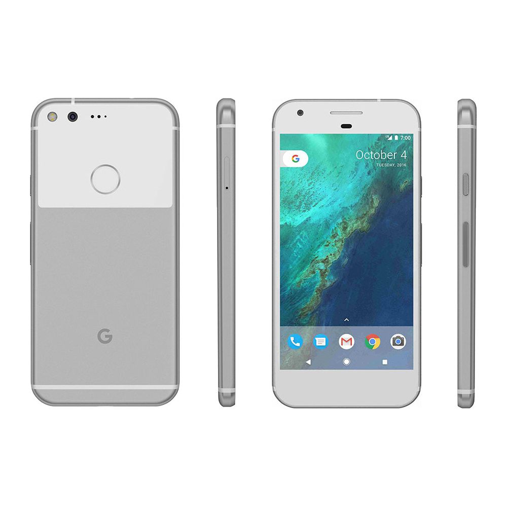 Google Pixel XL - 128 GB - Very Silver - Unlocked - CDMA-GSM