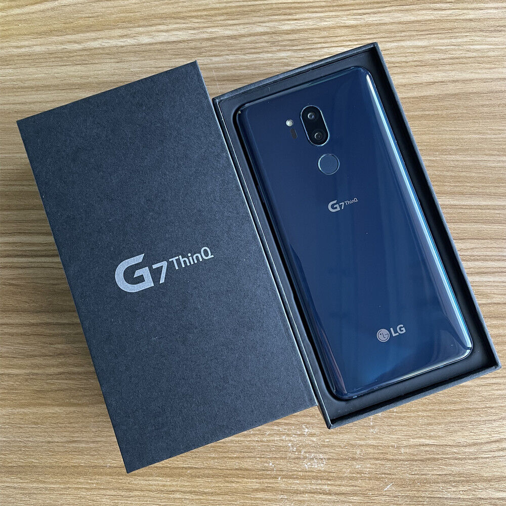 LG G7 Fit 64GB Dual-SIM GSM Cell-Phone w- 16MP Camera - Aurora Black