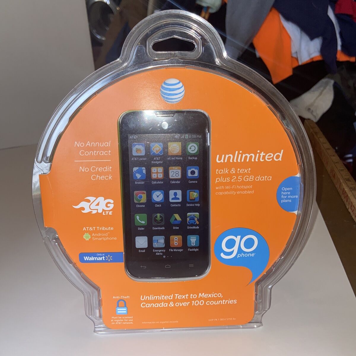 Kyocero Hydro Shore GoCell-Phone Prepaid SmartCell-Phone AT&T