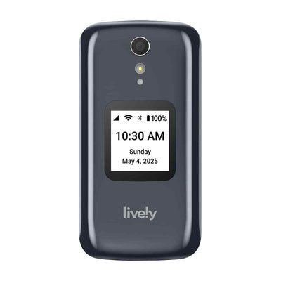 Lively - Jitterbug Flip2 Mobile Cell-Phone for Seniors - Gray