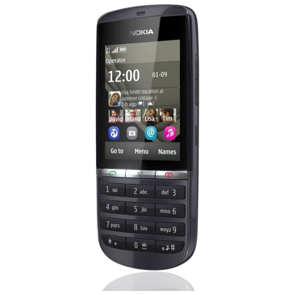 Nokia Asha 311 SIM Free Mobile Cell-Phone - Grey