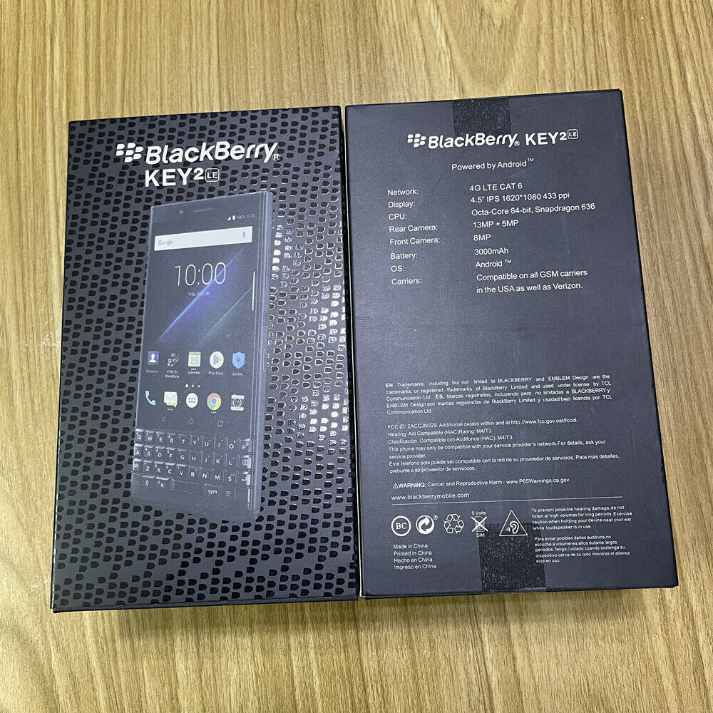 Blackberry Key2 Le (BBE100-4) 64gb, Dual SIM, Dual 13MP+5MP