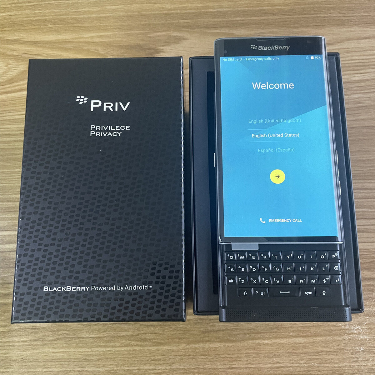 BlackBerry Priv ‑ 32 GB ‑ AT&T -  GSM