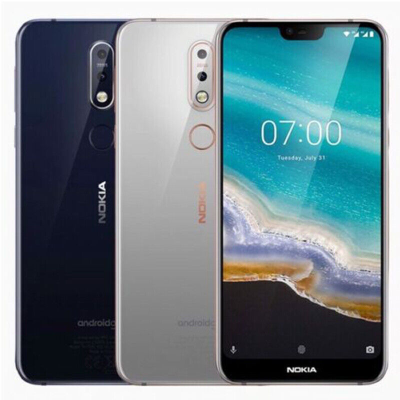 Nokia 7.1 - 64 GB - Steel - Unlocked - GSM