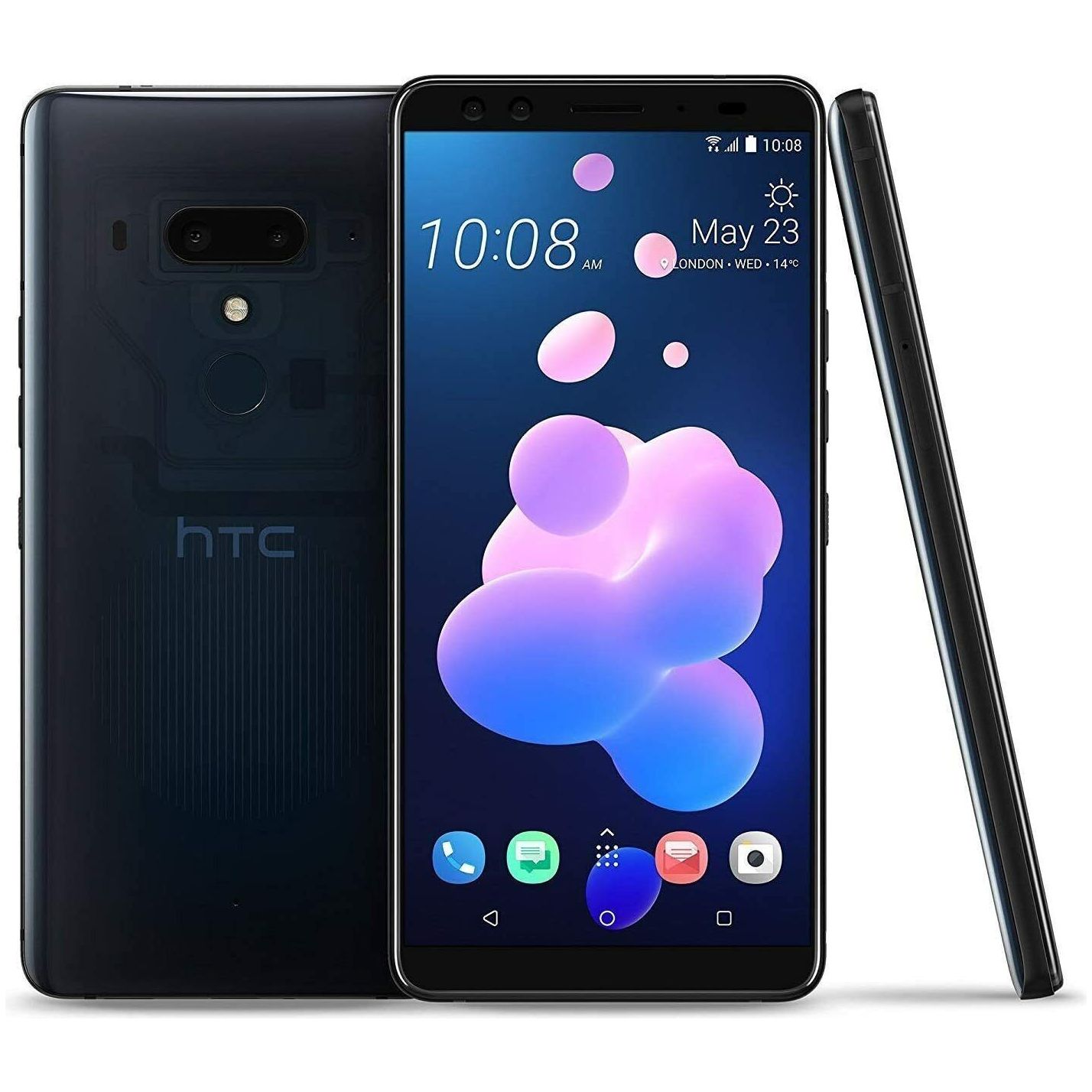 HTC U12+ - 64 GB - Ceramic Black - Unlocked - GSM