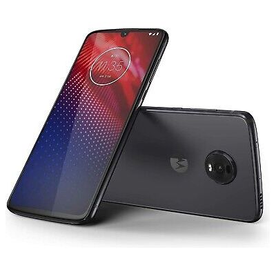 Motorola - Moto z4- Flash Gray (Verizon Unlocked)