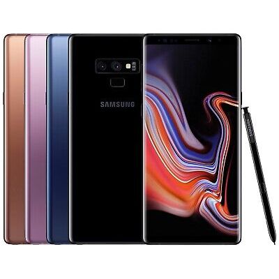 Samsung Galaxy Note 9 (SM-N960U1) Unlocked-GSM + Verizon Unlocked - 128GB