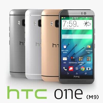 HTC One M9 32GB 4G LTE GSM-Unlocked 20MP Camera Cell-Phone 5" 3GB RAM